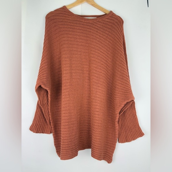 Free People Imogene Sweater Set In Salmon Rust - Picture 5 of 15
